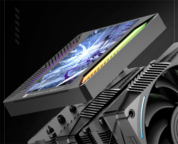 利民新款风冷散热器首发439元:5寸磁吸大屏 支持个性化动画