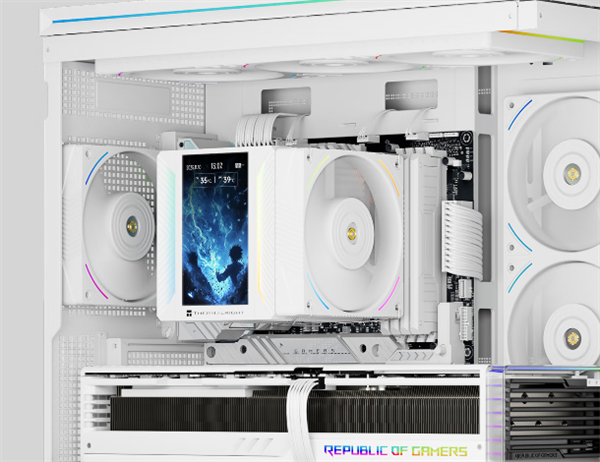 利民新款风冷散热器首发439元:5寸磁吸大屏 支持个性化动画