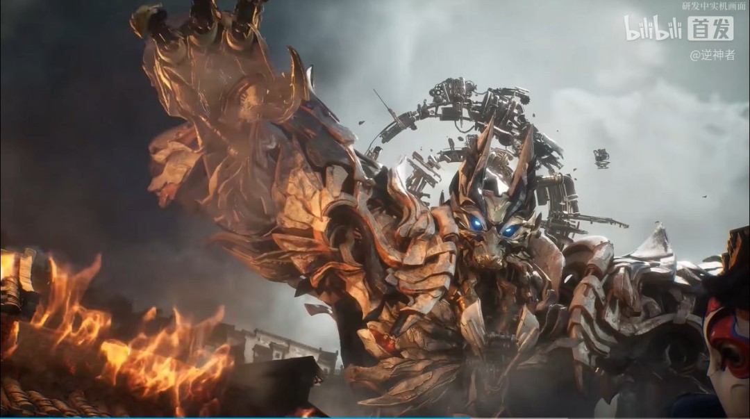 世界观设定：神明与机械共存的奇观