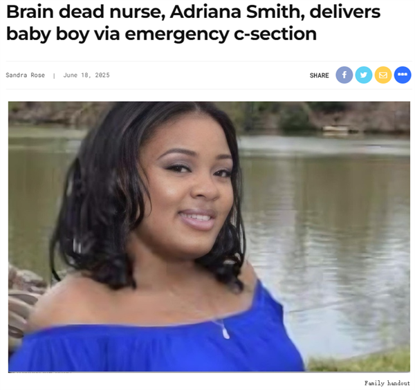 美国孕妇脑死亡四个月后被迫产子：出生时仅0.8千克 至今无法出院