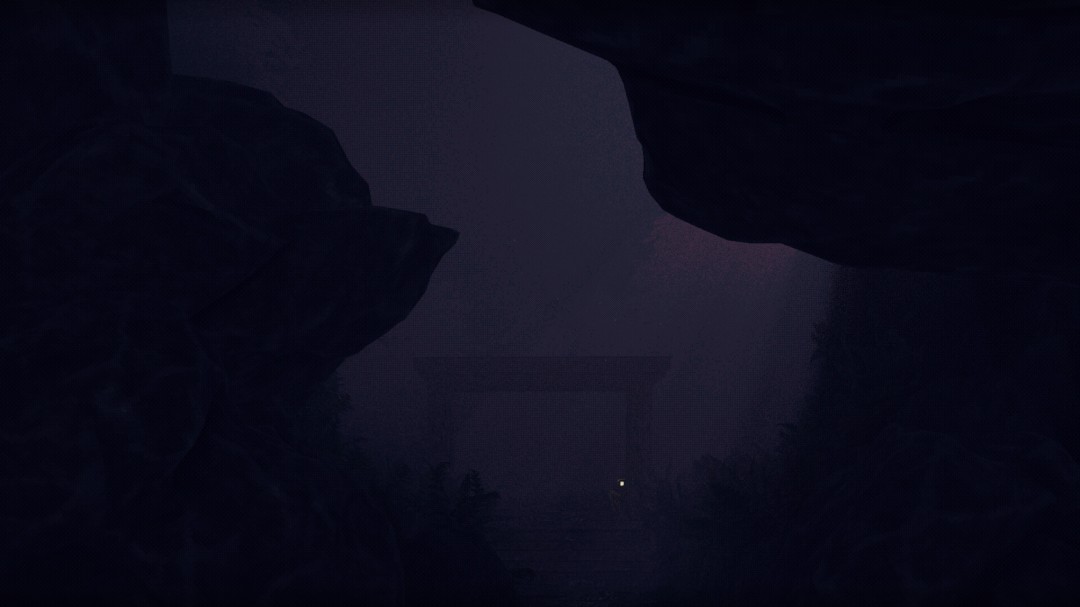 神秘温泉山庄夜景