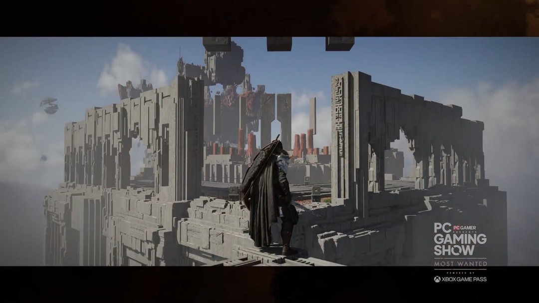 红色沙漠机甲战斗场景