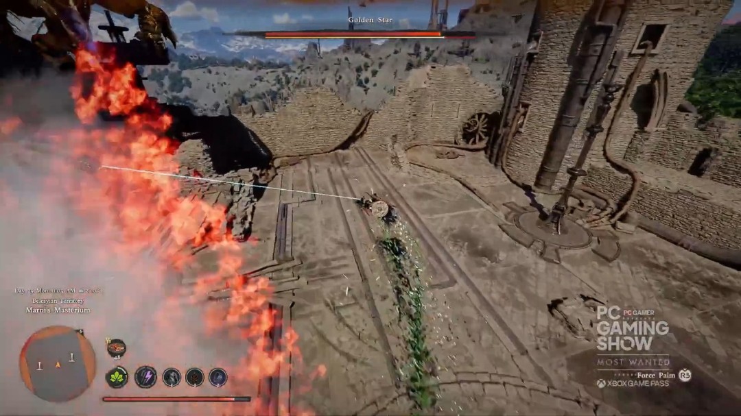 战斗技能连招演示