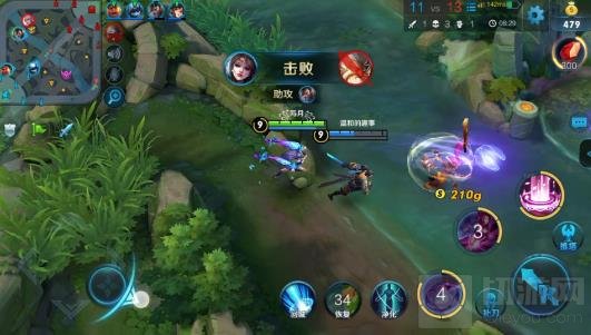 法师经济分配示意图