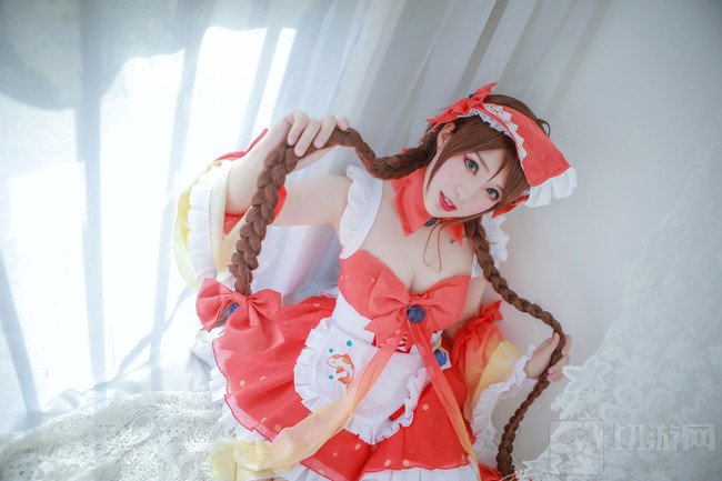 大乔女仆造型正面特写