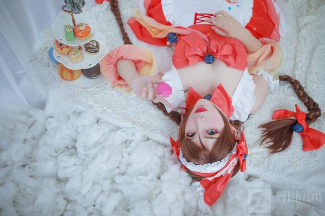 大乔女仆装细节特写