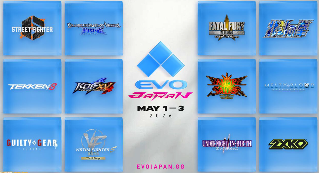 EVO日本2026主视觉图