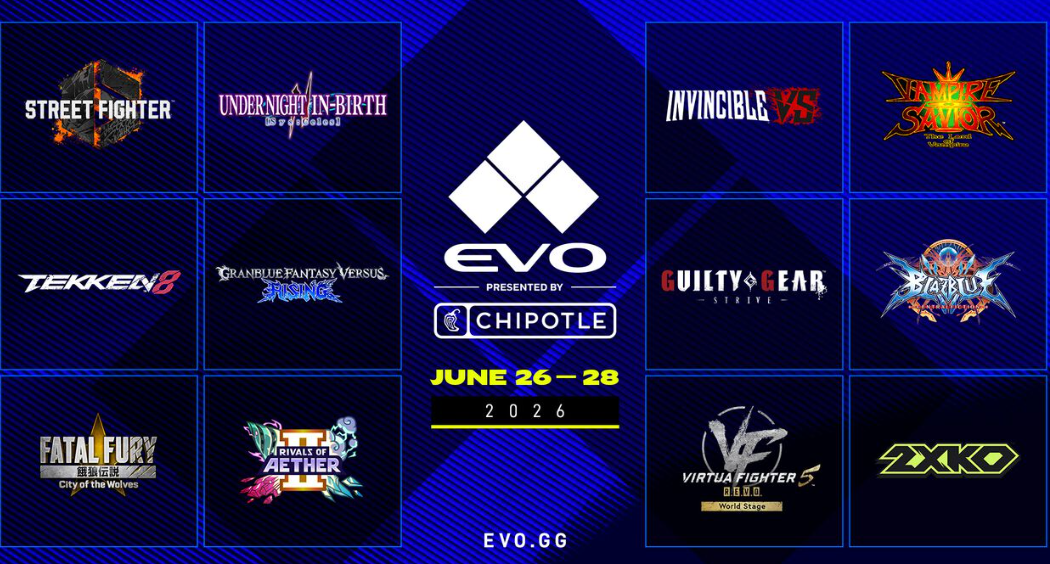 EVO全球总决赛宣传图