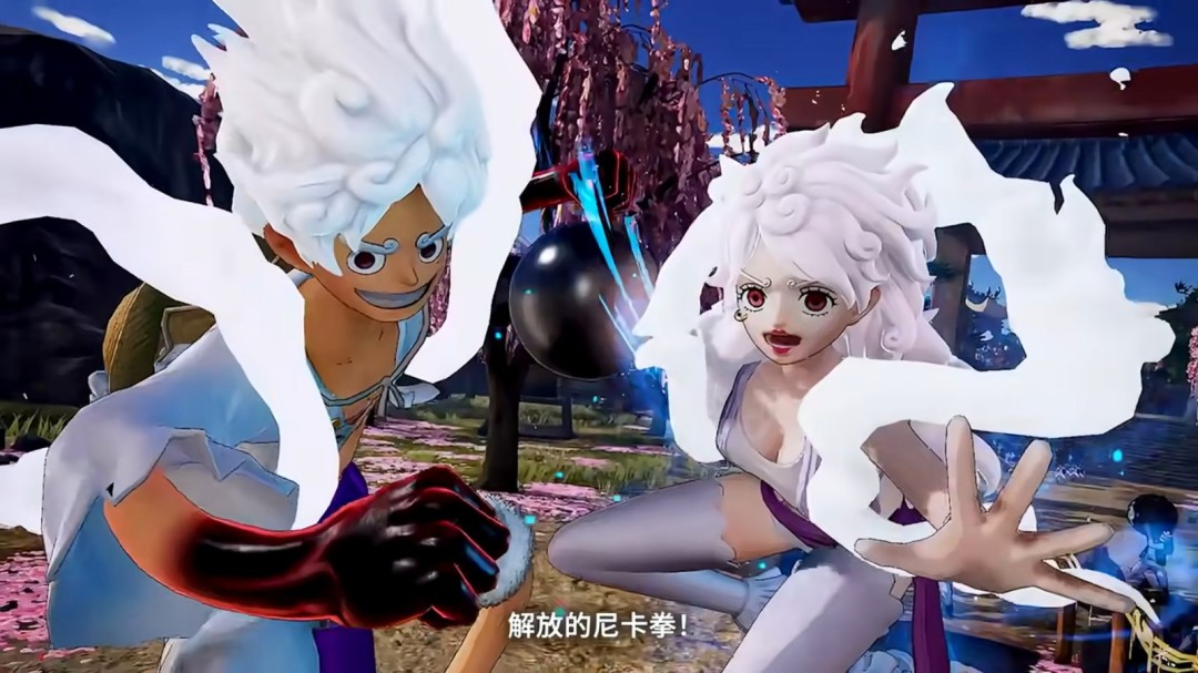 双人合体技演出画面