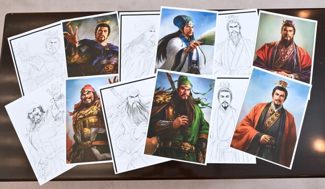 战场场景设计对比