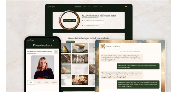 初创公司用AI找灵魂伴侣:男用户成功结婚需付5万美元赏金