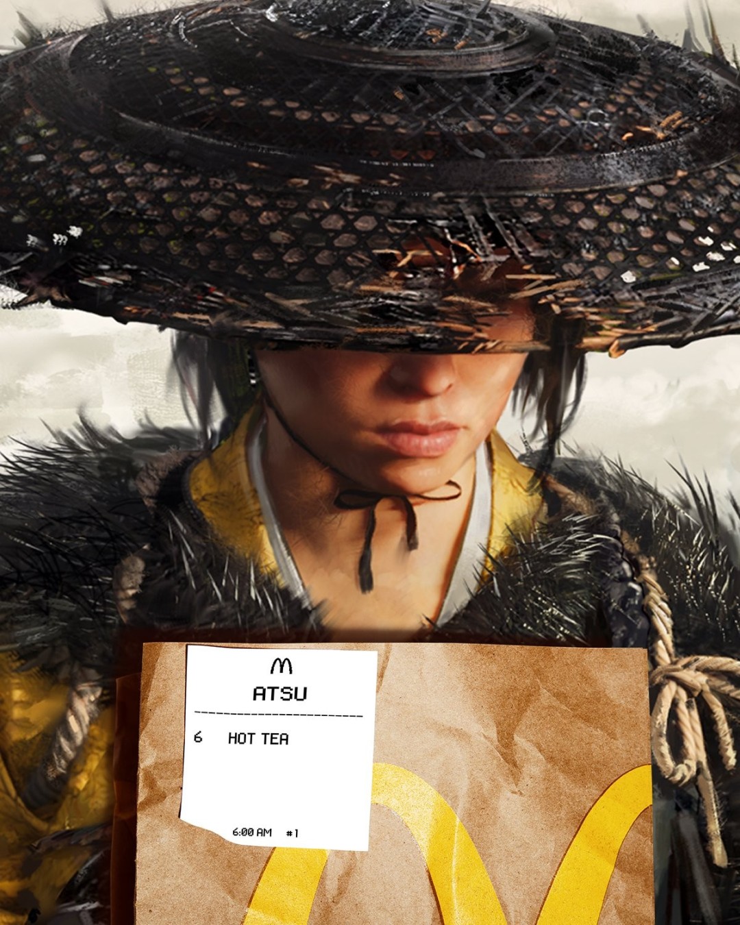 游戏角色点餐创意图1