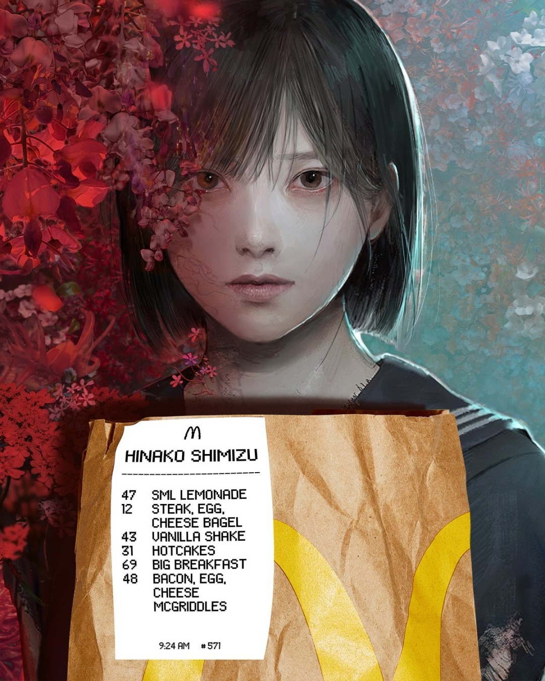 游戏角色点餐创意图5