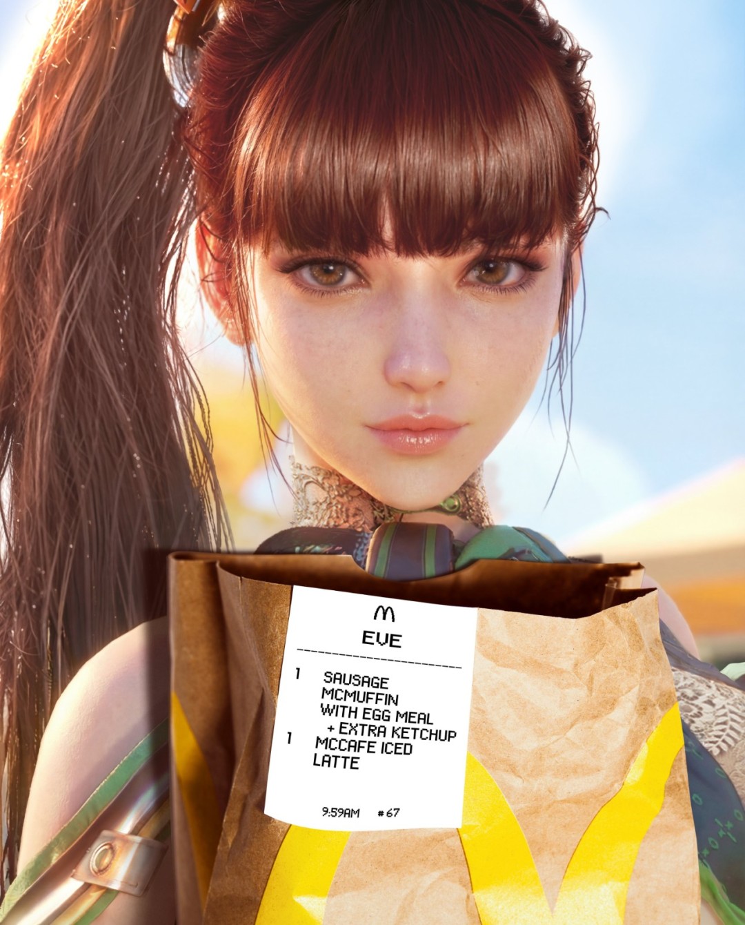 游戏角色点餐创意图9