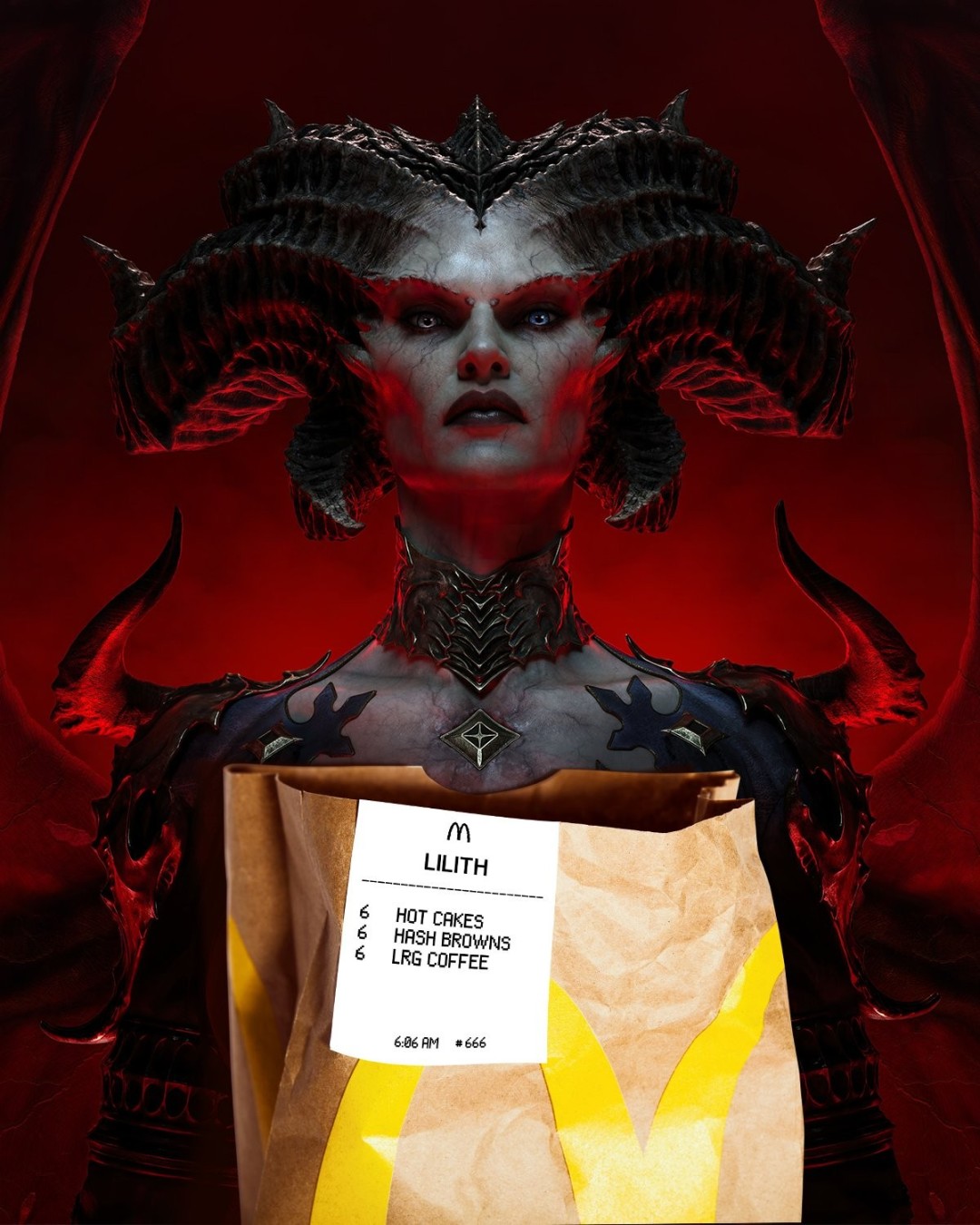 游戏角色点餐创意图13