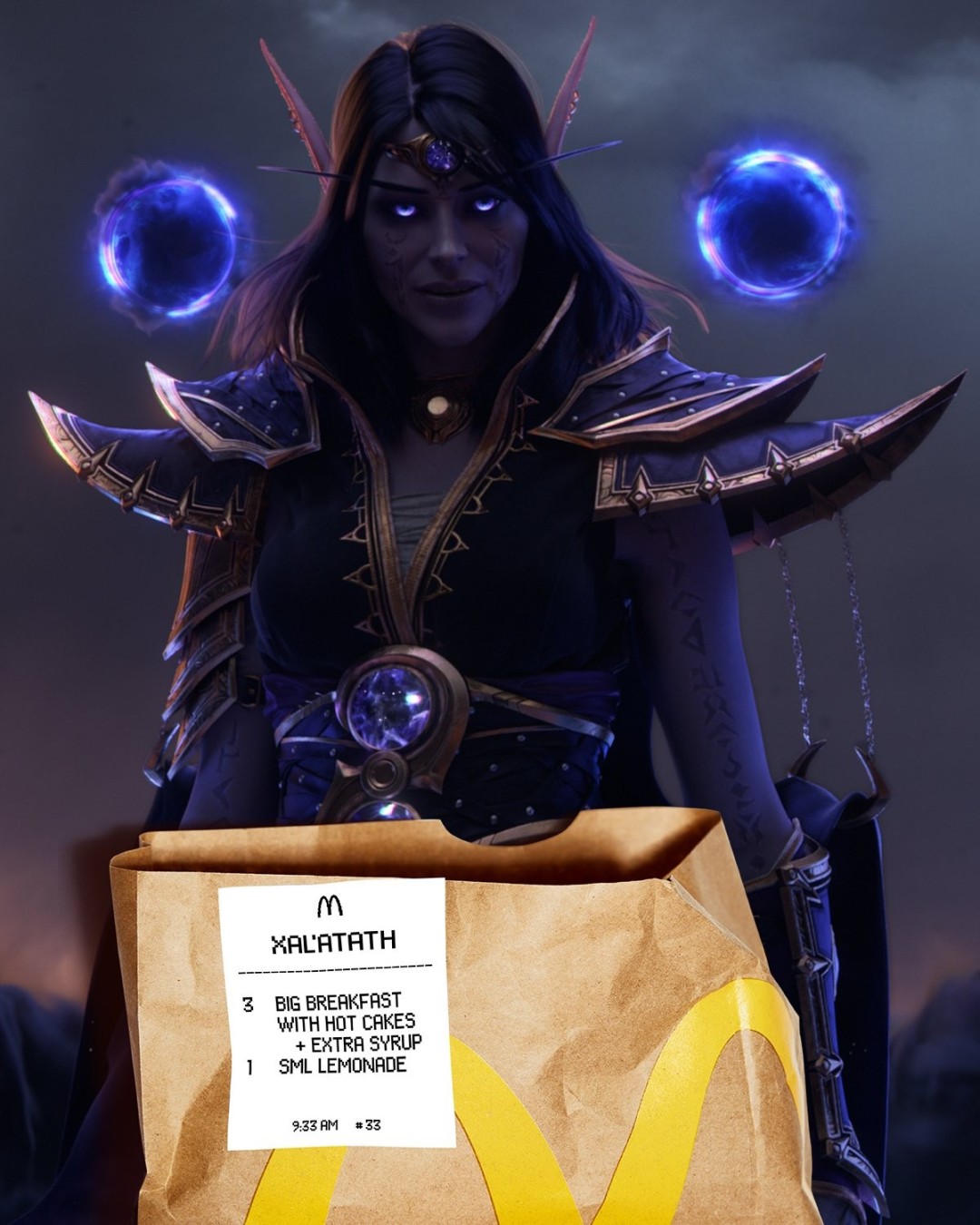 游戏角色点餐创意图15