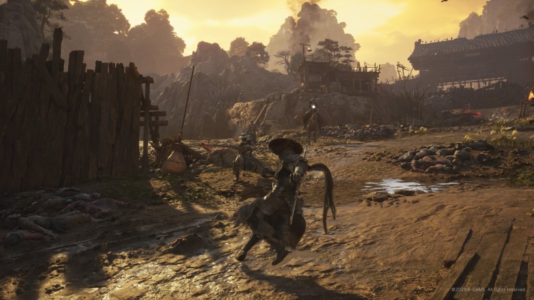 战斗连招特写镜头