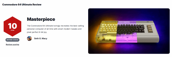 IGN给出10分满分！完美复刻有史以来最畅销PC主机