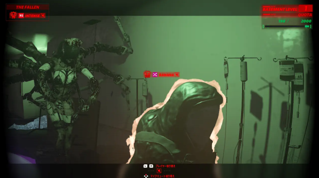 游戏实景截图:阴森的地下医院走廊