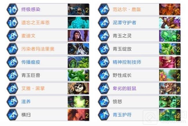 炉石传说：报警青玉德强到逆天 竟能吊打宇宙DK牧