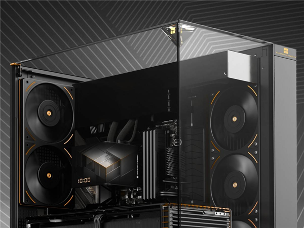 无立柱三面开窗!利民A70机箱首发549元起:隐藏式水冷管