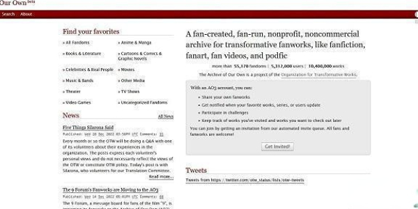 ao3网页版进入链接入口 ao3网页版进入链接入口