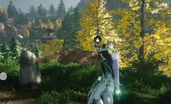 行进路线指引图