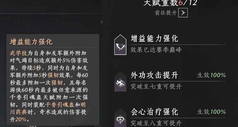 心法搭配示意图