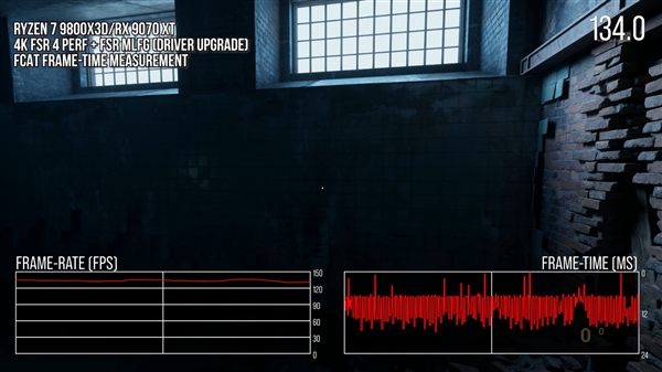 AMD FSR Redstone卡顿不是错觉！实测存在画面延迟、不稳定情况