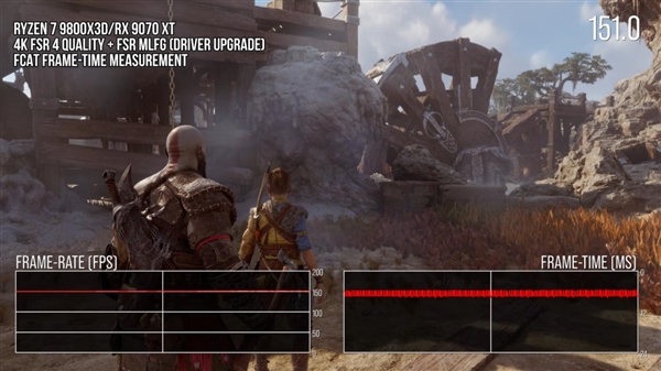 AMD FSR Redstone卡顿不是错觉！实测存在画面延迟、不稳定情况