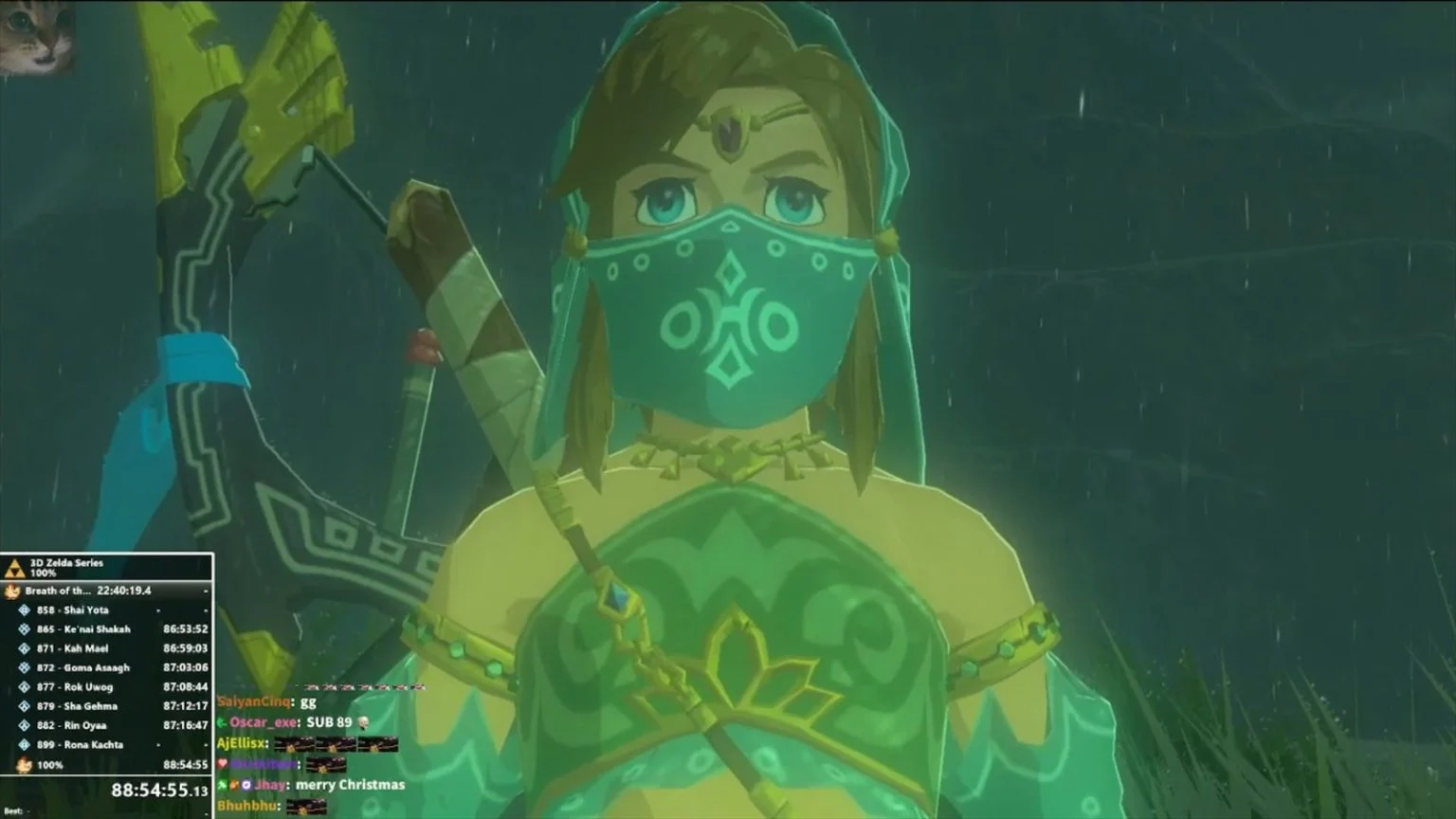 挑战完成时的庆祝画面