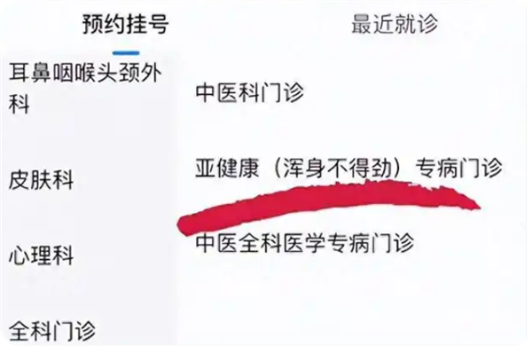 沈阳医院开设“浑身不得劲门诊”走红网络 网友：一上班就不得劲