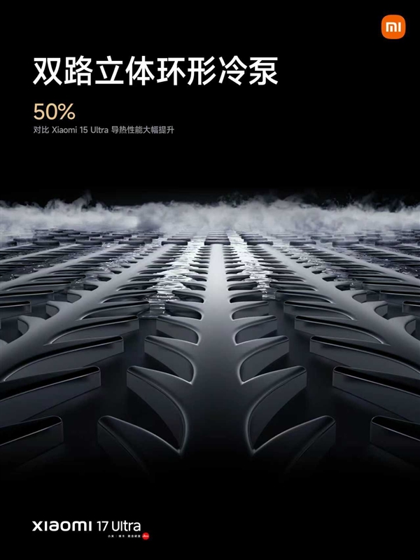 小米17 Ultra配置拉满！搭载第五代骁龙8至尊版、6800mAh大电池