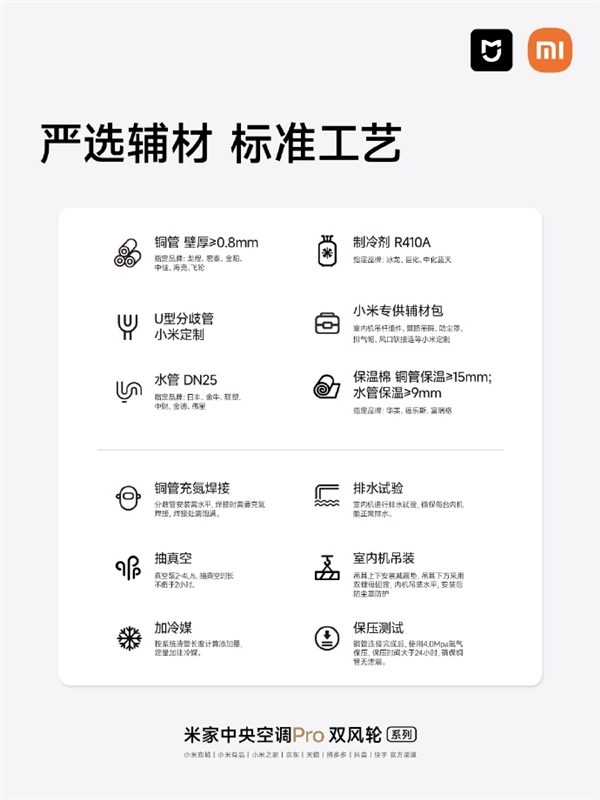 米家中央空调新品开卖 最贵5.19万！小米：铜管加持、10年免费包修
