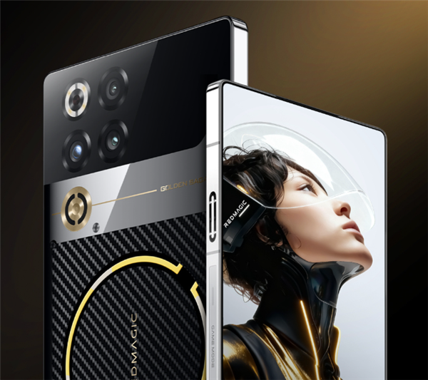 9899元限量！红魔11 Pro+ GOLDEN SAGA即将上市：超跑同款碳纤维 超奢华