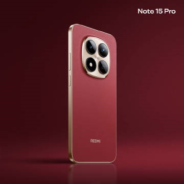 REDMI Note 15 Pro新春版车厘子红全方位外观公布 高级氛围感拉满