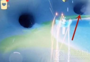 圣岛洞穴入口示意图