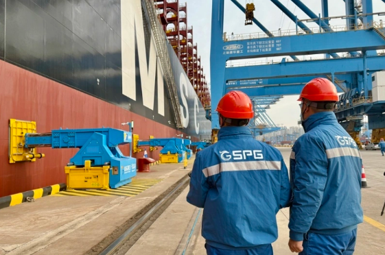 停泊全程不到30秒！全国首套真空式自动系泊系统在青岛港投用