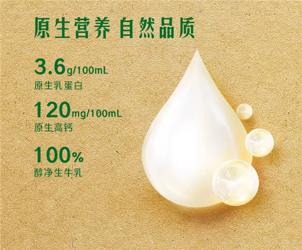 原生高钙：金典纯牛奶2.3元/盒百亿补贴（商超6元）