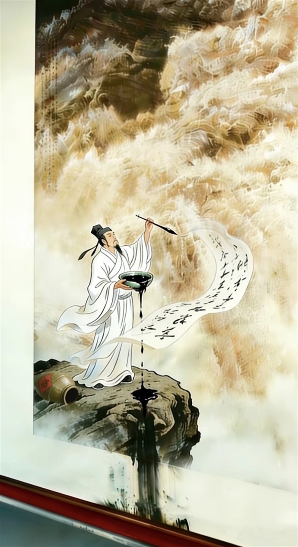 估价380万 著名画家巨幅画作遭泼墨：千万网友献策补救