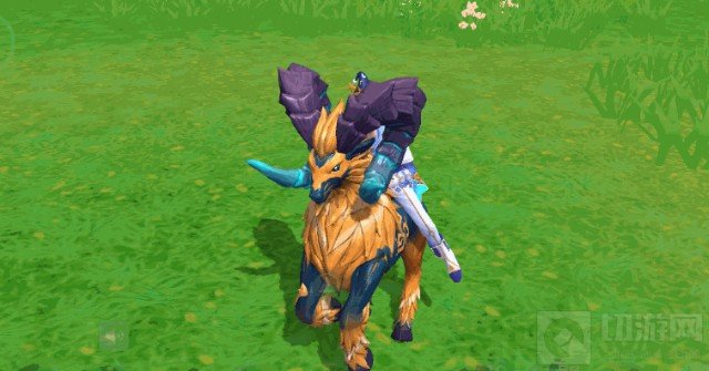 高山岚羊战斗姿态