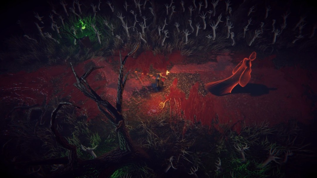 道士结印施法场景