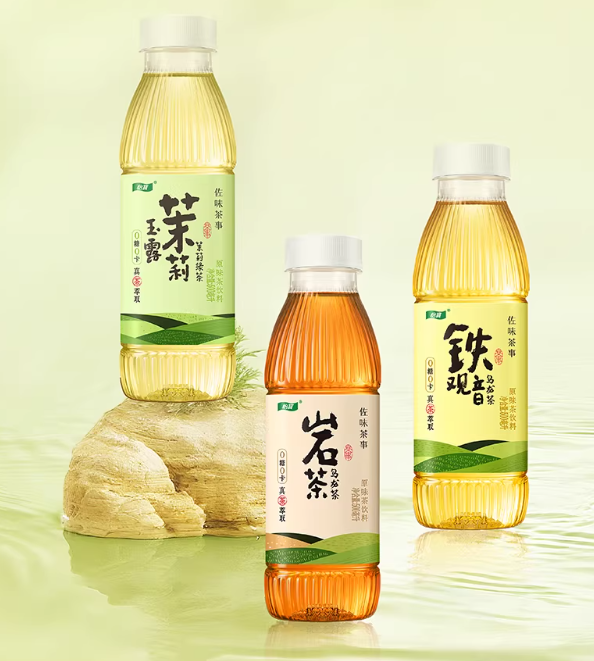 茉莉玉露、铁观音、岩茶等 怡宝新品无糖茶探底 15瓶29.5元