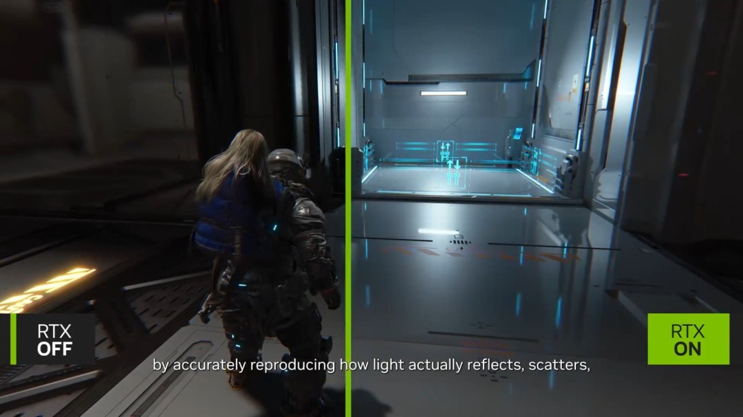 月球基地走廊场景