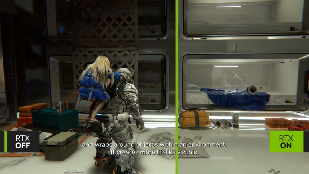 主角与仿生人角色互动