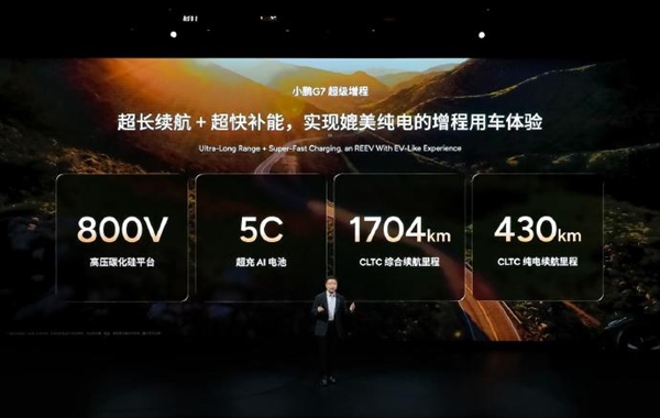 行业首次！小鹏G7超级增程零下20度实测续航破1000km