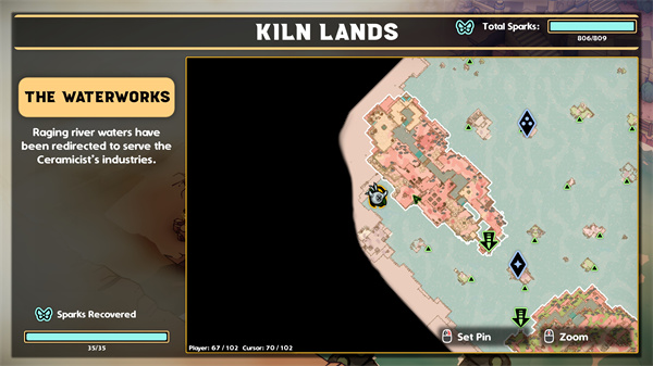 水域全景示意图