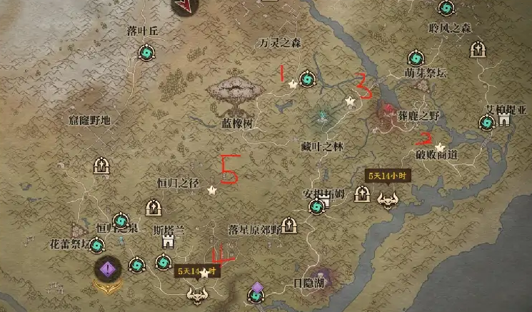 石像鬼位置地图1