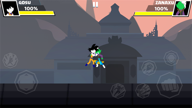 火柴人悟空格斗