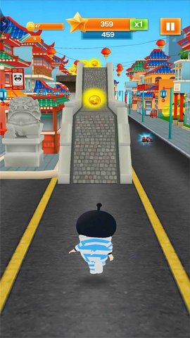 仔仔跑酷向前冲游戏 1